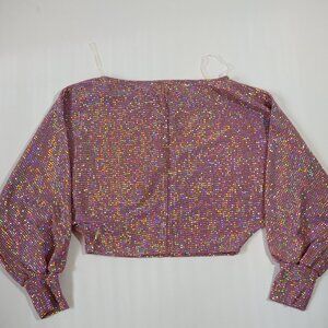 Belly Sweatshirt Disco Pink Size S Pre-Owned